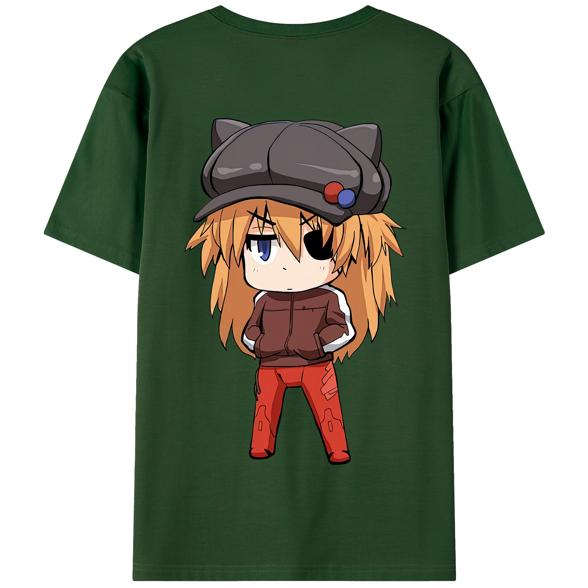 （画像用） EVA 新世紀エヴァンゲリオン 綿100％半袖Tシャツ（背面プリント）